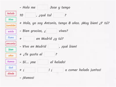 ¡Conversación en español!