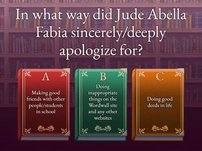 Jude Abella Fabia's final sincerest/deepest apologies of all time: Part 2