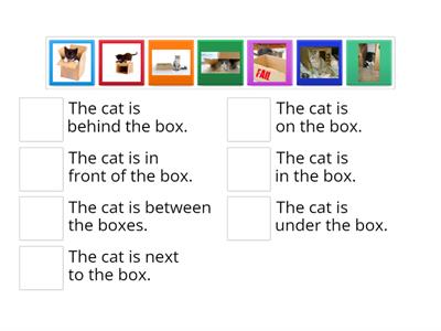 Prepositions of place