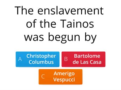 The Last Tainos, the First Africans