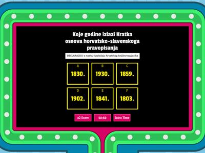 Povijest hrvatskog jezika