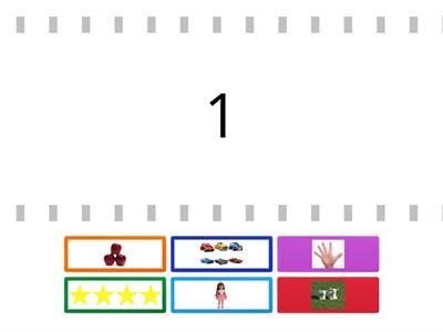 Matching Numbers to objects - Nursery