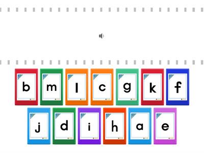 Phonics Practice Letter a to m