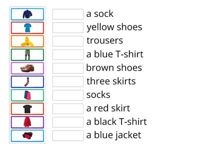 Kid's Box 1. U08 - Clothes + Colours