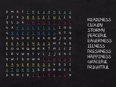 Little House on the Prairie/ Silver Lake- Wordsearch