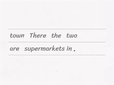 There is/there are/there was /there were