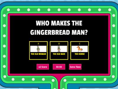 Junior 1 - Gingerbread Man