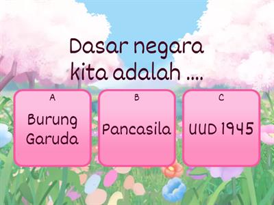 SOAL PENDIDIKAN PANCASILA