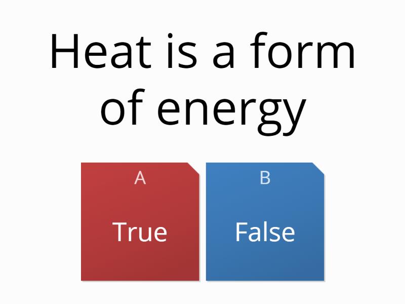 8B Heat Transfer - Quiz