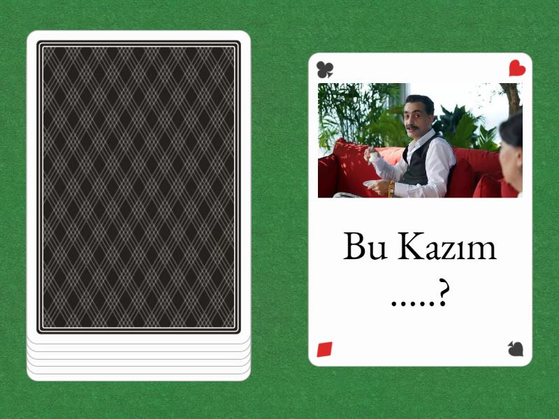 вопросительные частицы с YAlı çapkını - Speaking cards