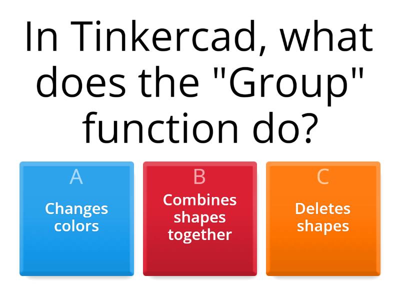 Tinkercad Quiz