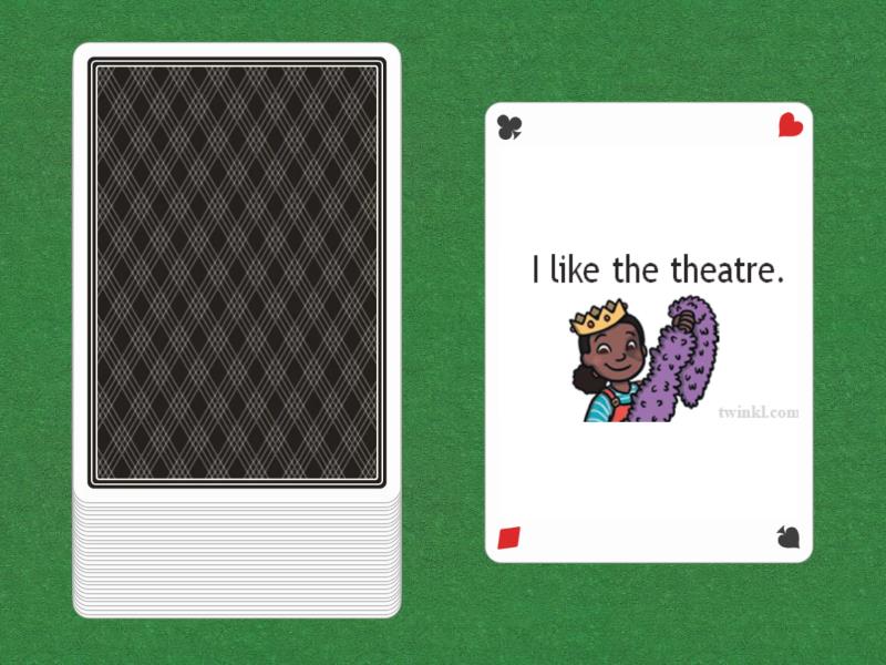all about me bingo - Speaking cards
