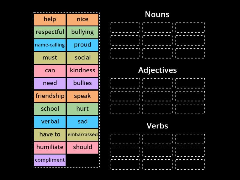 Voc Classification - Group sort