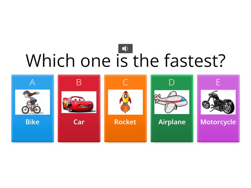 2. A new bike - Quiz