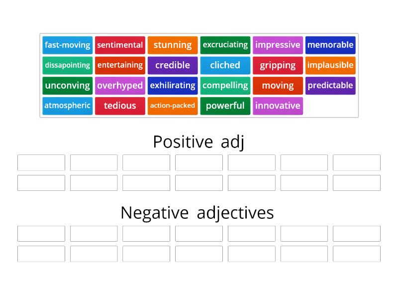 Patient negative adjective