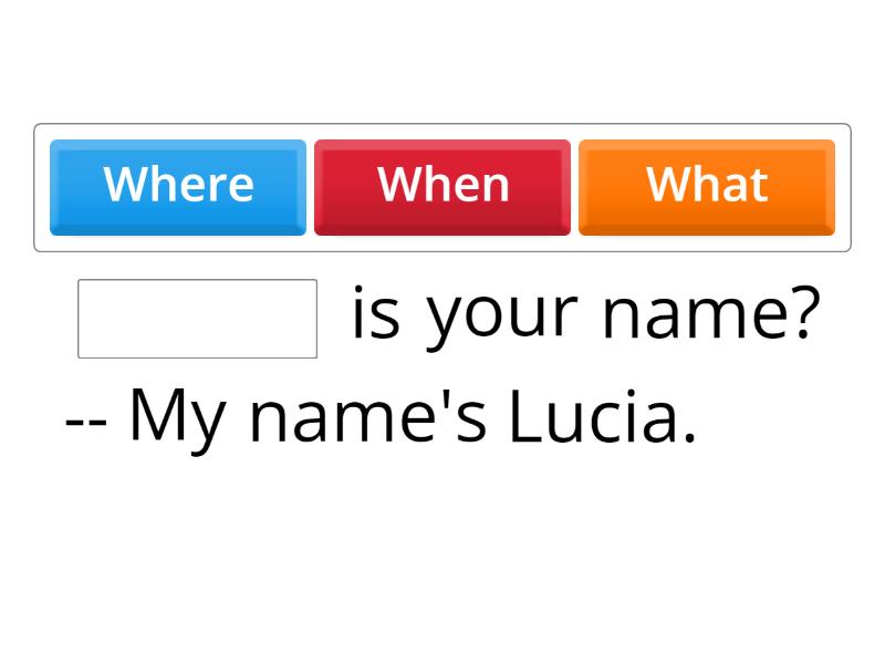 Starters 3 unit 8 Question words (what,where, when) 1 - Complete the ...