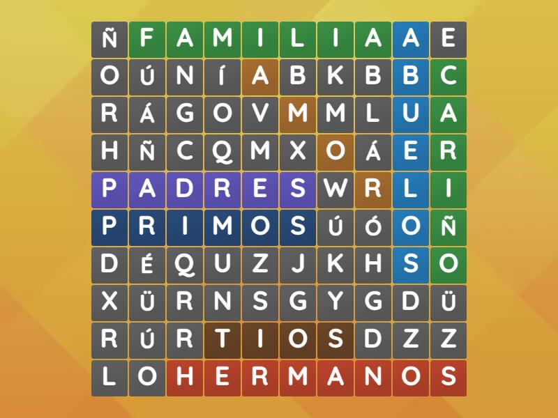mmm que rico - Sopa de letras