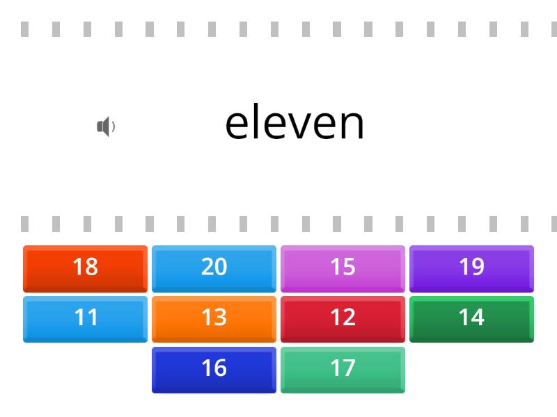 FF Starter Unit 7 (11-20) - Find the match