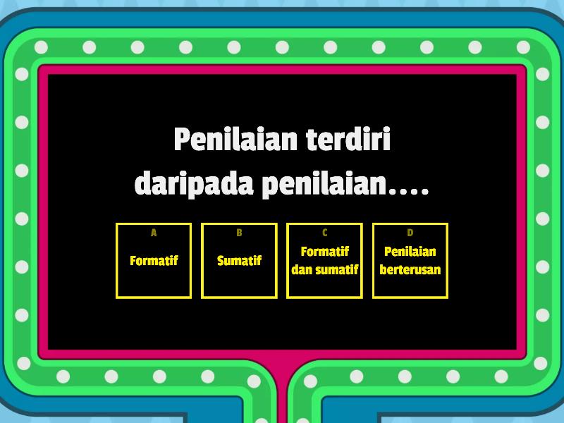 KONSEP ASAS PENGUJIAN, PENGUKURAN, PENILAIAN DAN PENTAKSIRAN BILIK ...