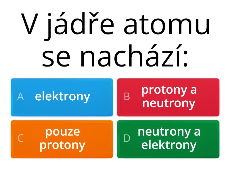 Stavba Atomu - Quiz