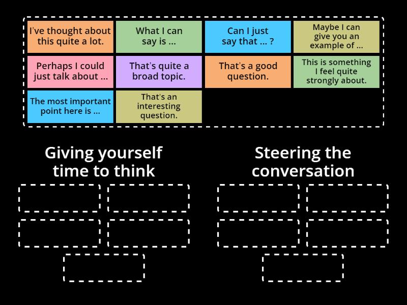 Speakout 3rd B2+ Unit 4C Grammar bank How to steer a conversation ...