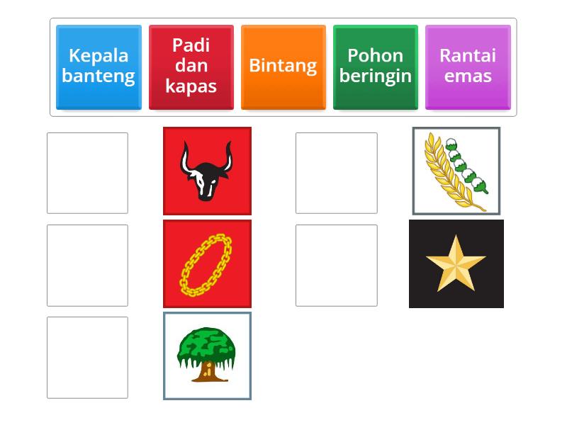 Simbol Sila Sila Pancasila Match Up