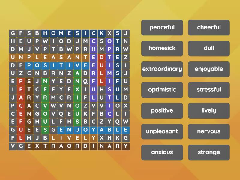 Roadmap b1 Unit 2c - Wordsearch