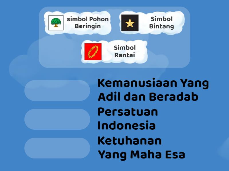 Simbol Sila Pancasila Match Up 9329