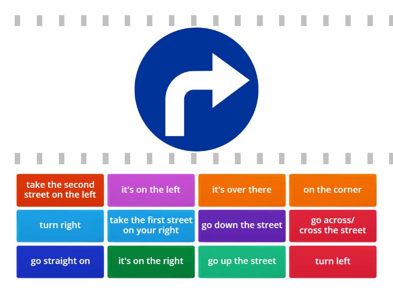Giving directions - Find the match