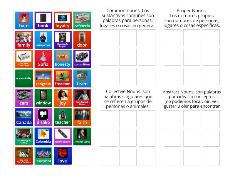 four-types-of-nouns-esl-group-sort