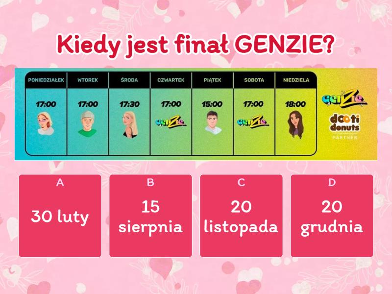 Test Wiedzy O Teatrze Gimnazjum Test wiedzy o GENZIE 2024 - Quiz