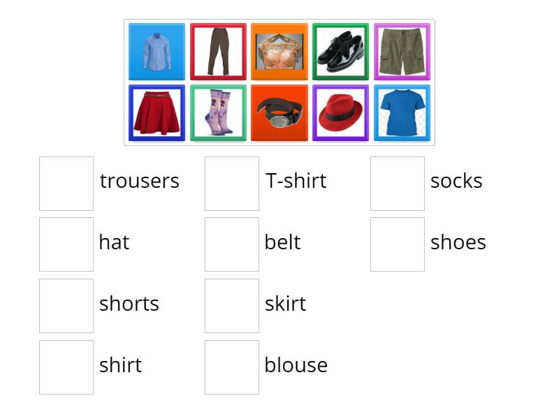 Clothes - Match up