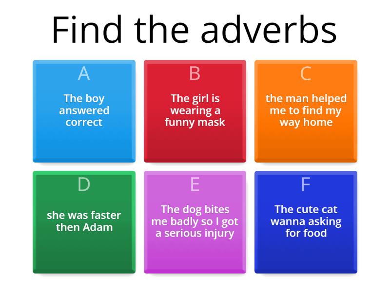 adverbs - Quiz