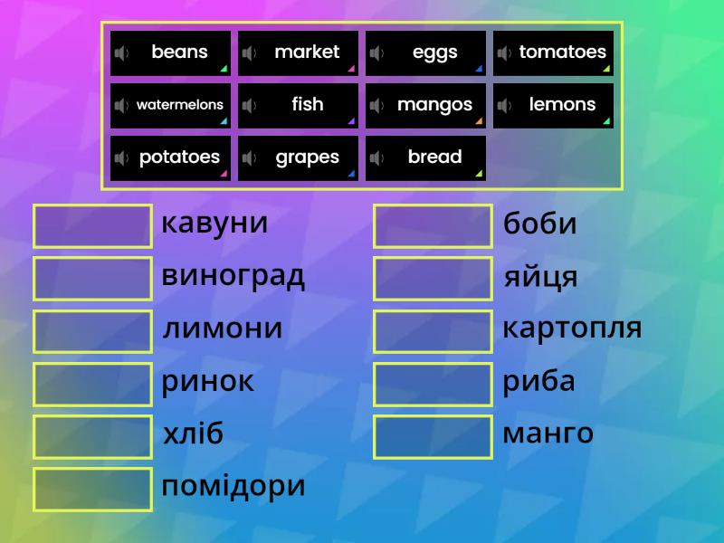 Quick Minds 3 Unit 8 Words Match Up
