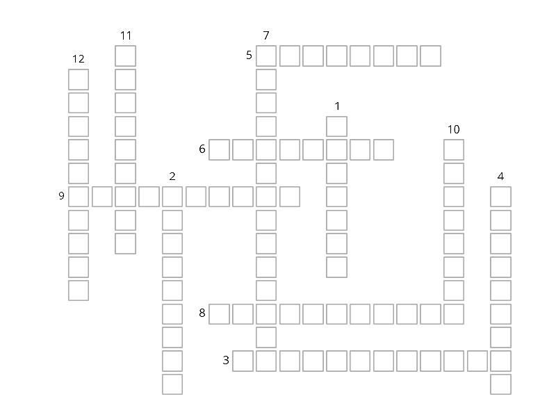 Perfusion Medications - Crossword