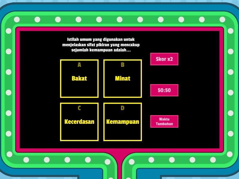 Bimbingan Dan Konseling - Gameshow Quiz