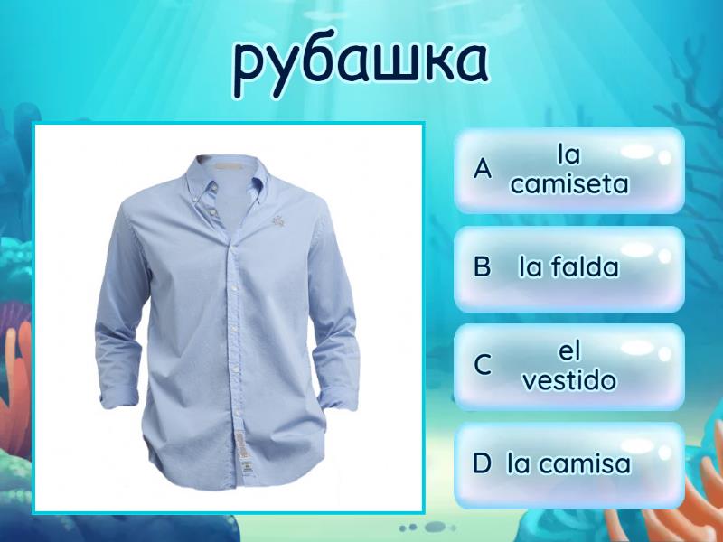La ropa - Quiz