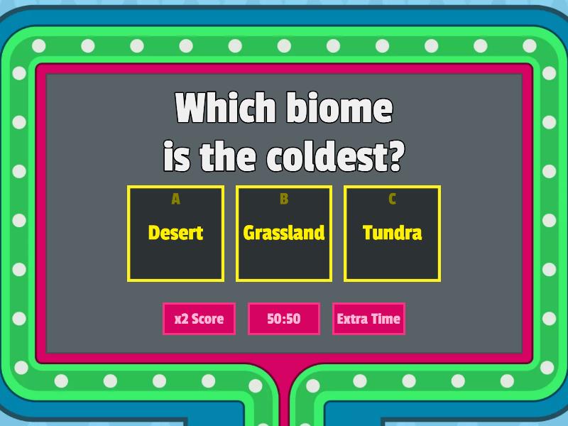 Biomes Game show de TV