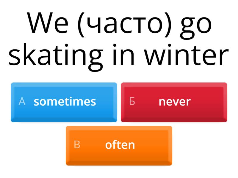 Present Simple usually//// - Quiz