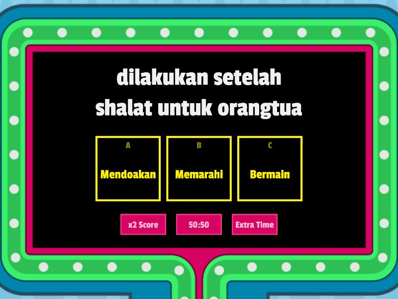 Nama Nabi - Gameshow Quiz