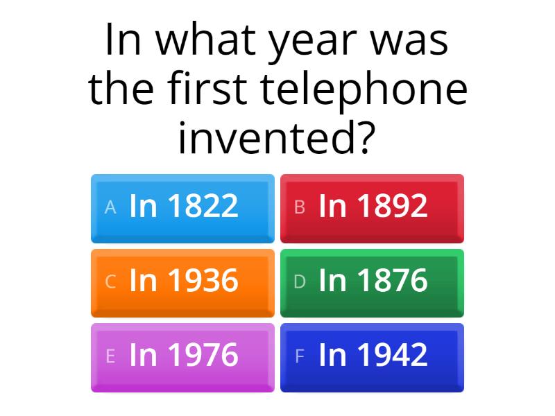 Means of communication quiz