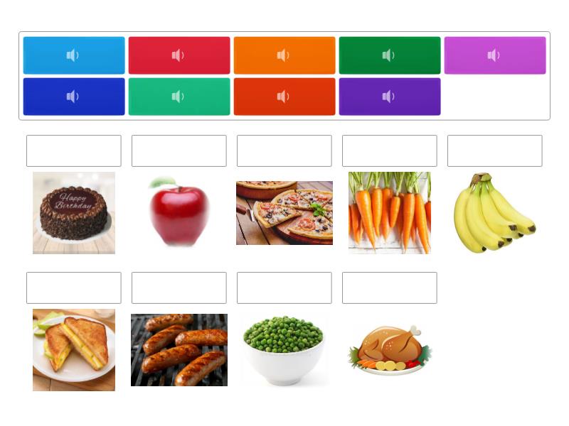 Quick Minds 1 Unit 5 Lunchtime Match Match Up