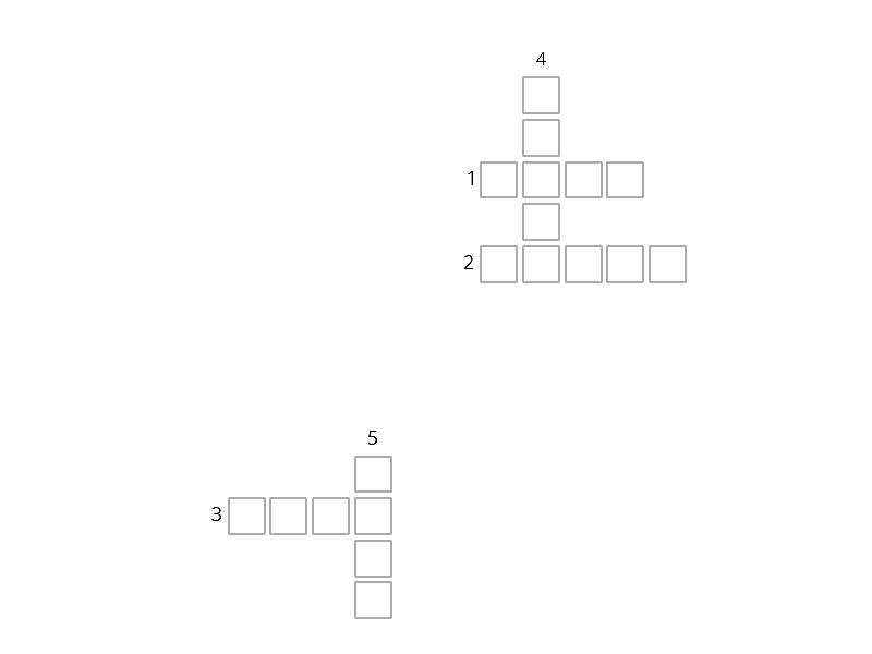 Unit 15: At the dining table Crossword