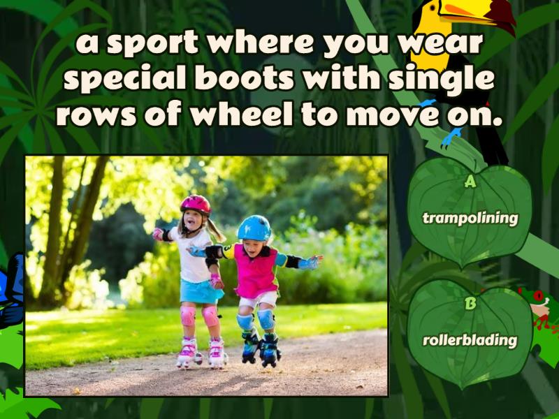 UNIT 1.1 SPORTS AND EQUIPMENT Quiz