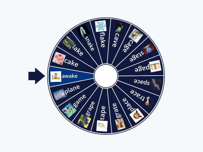 a-e Listen and repeat - Spin the wheel