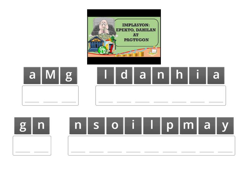 - Anagram