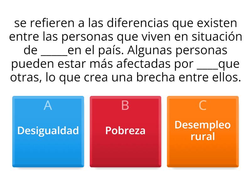 Brechas Y Desigualdades Territoriales En Costa Rica - Cuestionario