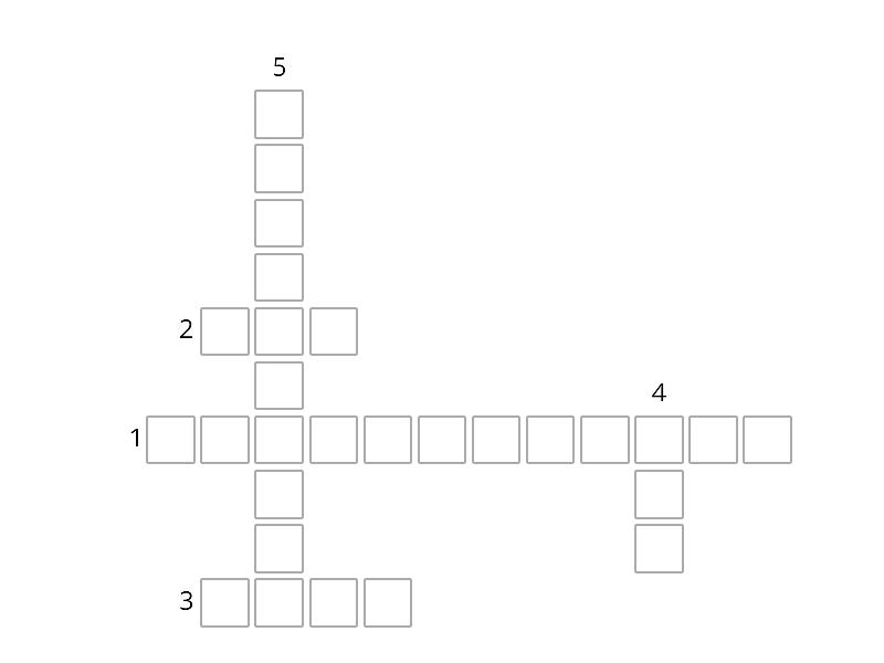 Crucigrama Gambero, Montes de Oca y Sokolowski Crossword