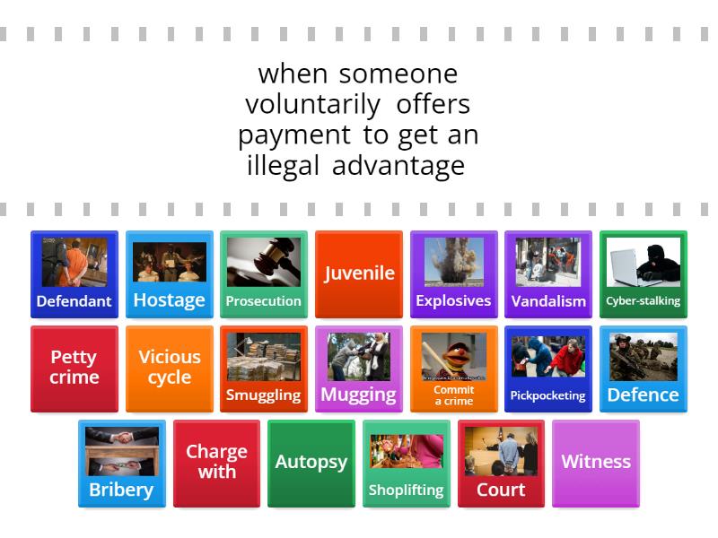 crime-vocabulary-find-the-match