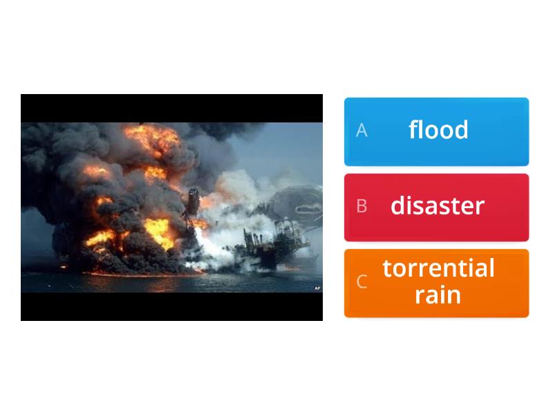 NATURAL DISASTERS - Quiz